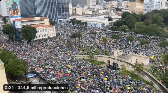 Crisis En Brasil Decena De Miles De Bolsonaristas Piden En Brasil Una